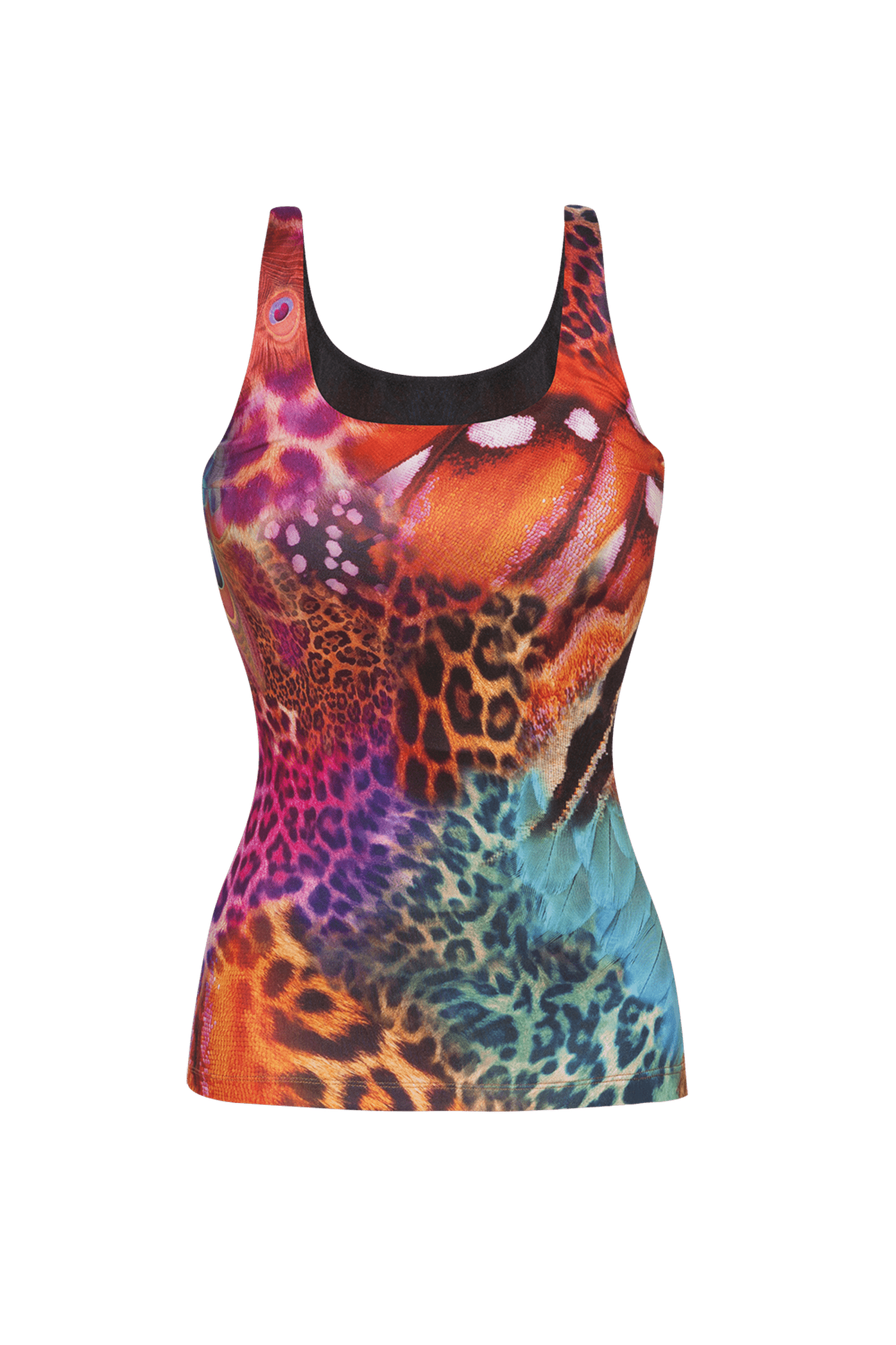 BASIC TANK TOP - LEO NEON WILD