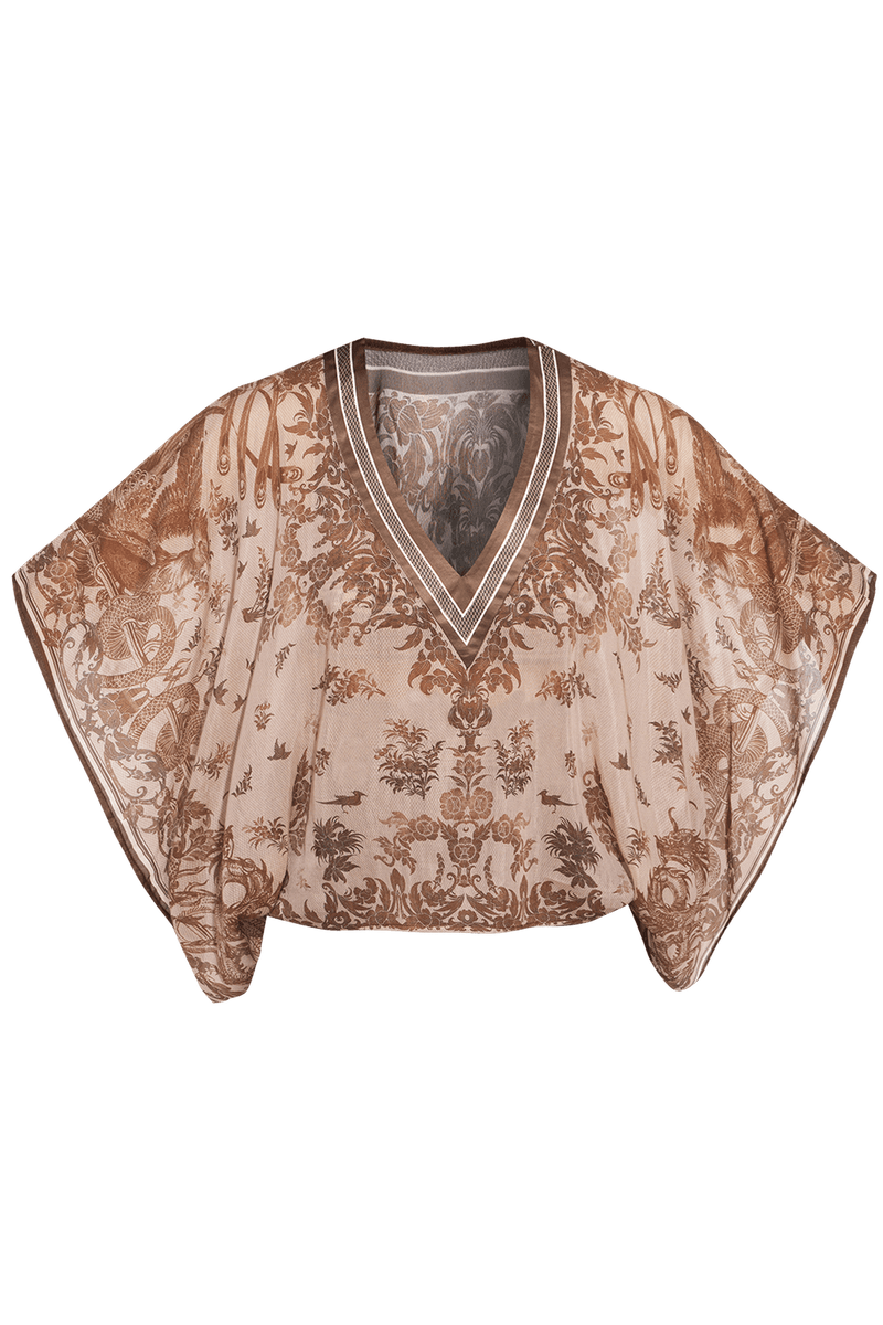 ТУНИКА ОТ ПАМУК КОПРИНА - ASIA BEIGE