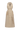 LINEN SLEEVELESS TRENCH MIDI DRESS WITH FRINGES - ESSENTIALS JIORO ДЪЛГА РОКЛЯ ОТ ЗЛАТИСТ ЛЕН С РЕСНИ - ESSENTIALS JIORO