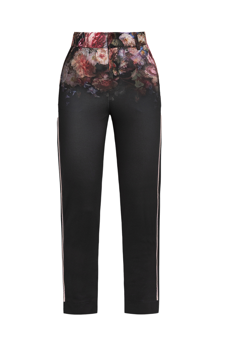 CLASSIC PANTS - VINTAGE FLOWERS JIORO  КЛАСИЧЕСКИ ПАНТАЛОН - VINTAGE FLOWERS JIORO