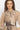 BOHEMIAN BEIGE LYOCELL BLOUSE WITH PUFF SLEEVES AND TIE-FRONT COLLAR - ESSENTIALS JIORO БОХЕМСКА РИЗА ОТ ЛИОЦЕЛ В БЕЖОВО С БОГАТИ РЪКАВИ И ВРЪЗКА - ESSENTIALS JIORO