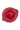 Petite broche rose cyclamen aspect daim